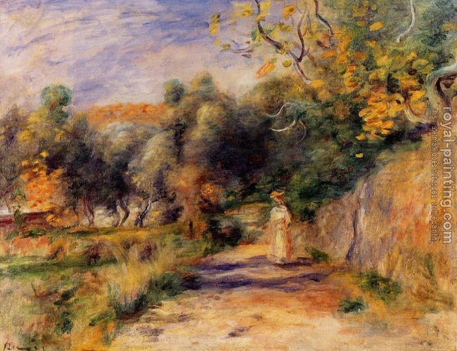 Pierre Auguste Renoir : Landscape at Cagnes Pierre Auguste Renoir : Landscape at Cagnes